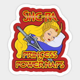 She-Ra, Princess of Power Naps Sticker